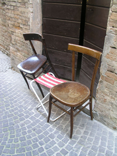 found chairs