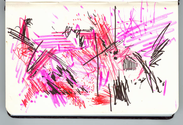 moleskine drawing