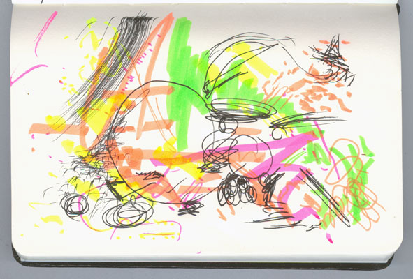 moleskine drawing
