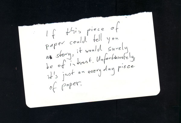 everyday piece of paper