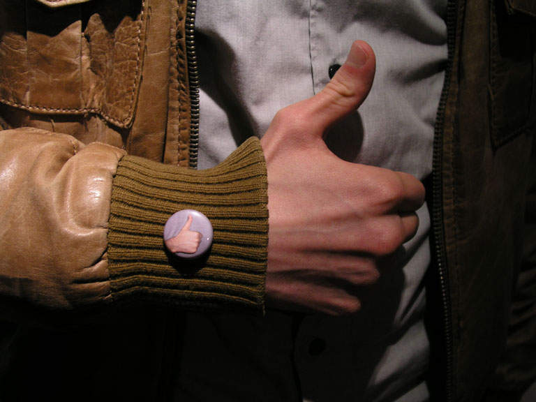 alex likes the like badge