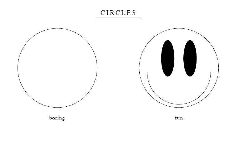 boring circle â€“ fun circle