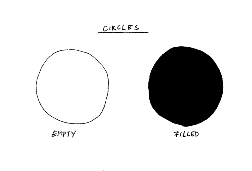 circles (empty / filled)