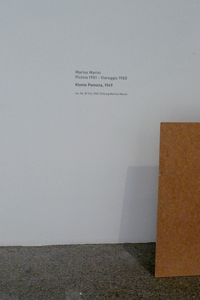 Marino Marini goes abstract