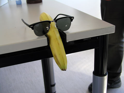 happiness is a cool banana