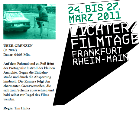 "Ã¼ber Grenzen" at Lichter Filmtage Frankfurt