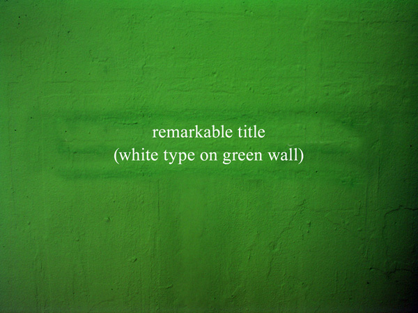 remarkable title 2