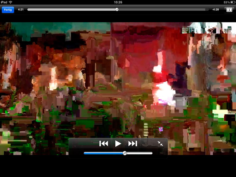 Abstract Expressionism Glitch