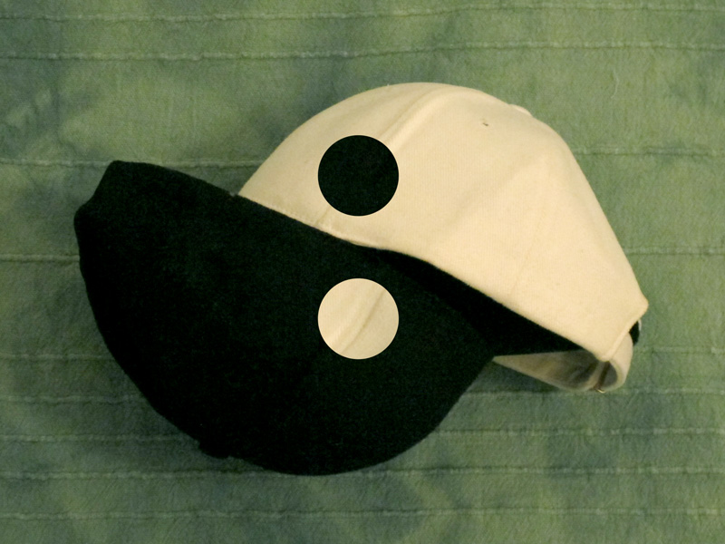 ying yang hats