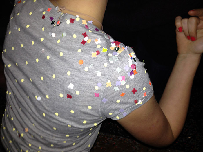 konfetti and polka dots